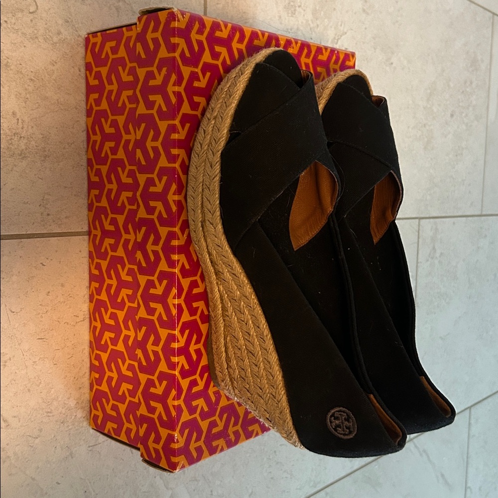 Tory Burch Filipa Espadrille Sandals Wedges